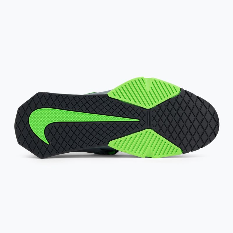 Încălțăminte pentru ridicarea greutăților Nike Savaleos ashen slate/green strike/anthracite 4