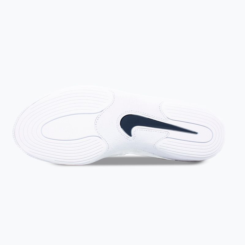 Încălțăminte de wrestling Nike Inflict 4 white/college navy 6