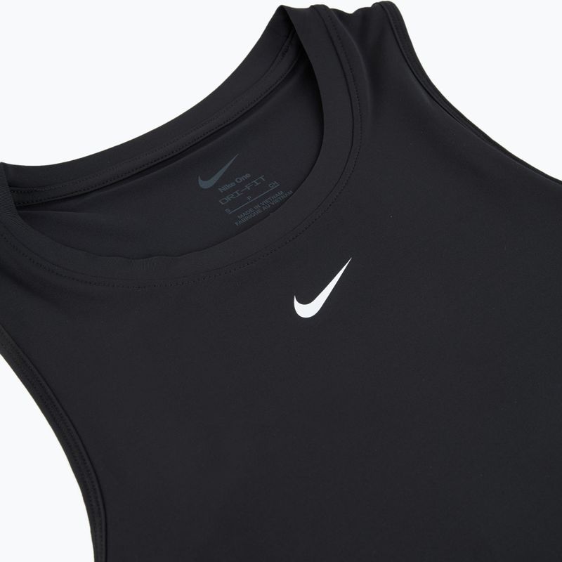 Tricou de antrenament pentru femei Nike One Classic Dri-Fit Tank Top black/white 9