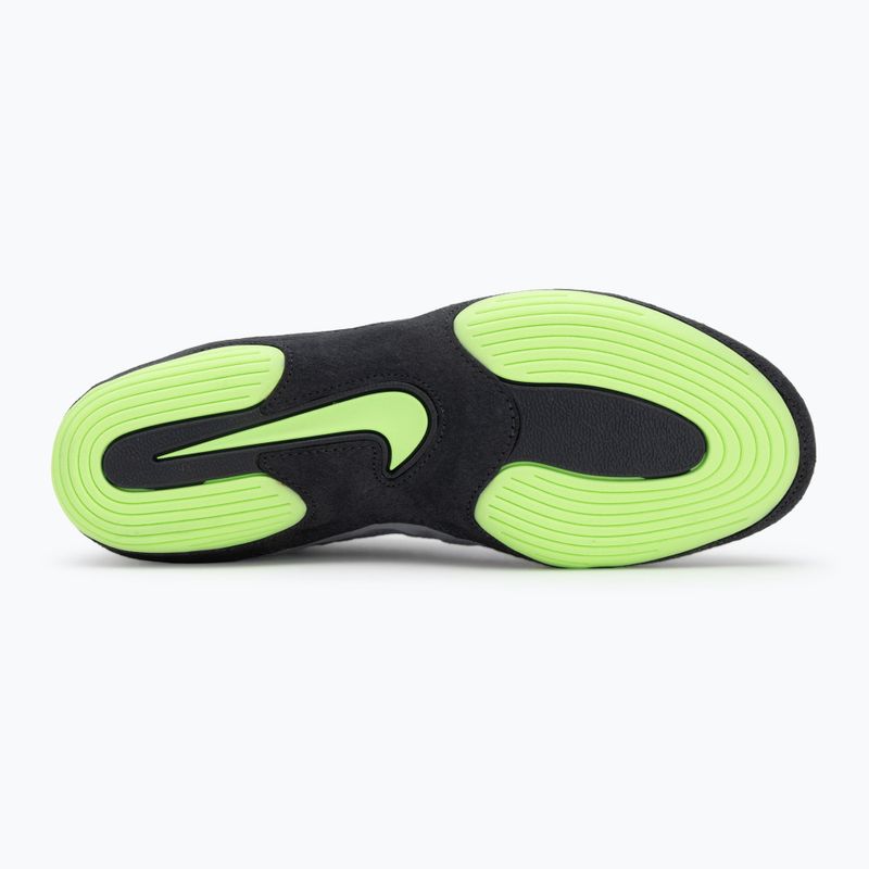 Încălțăminte de lupte Nike Inflict 4 football grey/lime blast/anthracite/white 4