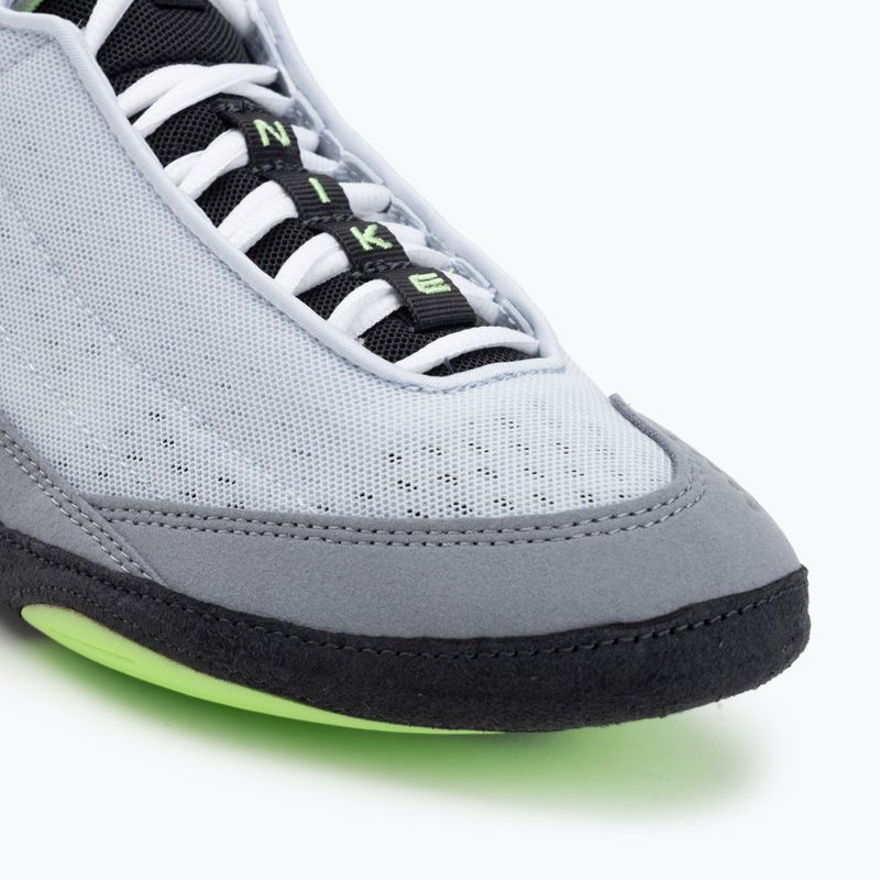 Încălțăminte de lupte Nike Inflict 4 football grey/lime blast/anthracite/white 7