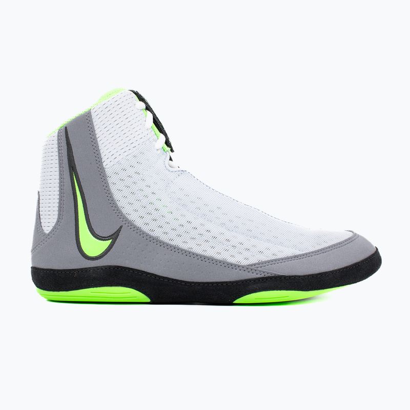 Încălțăminte de lupte Nike Inflict 4 football grey/lime blast/anthracite/white