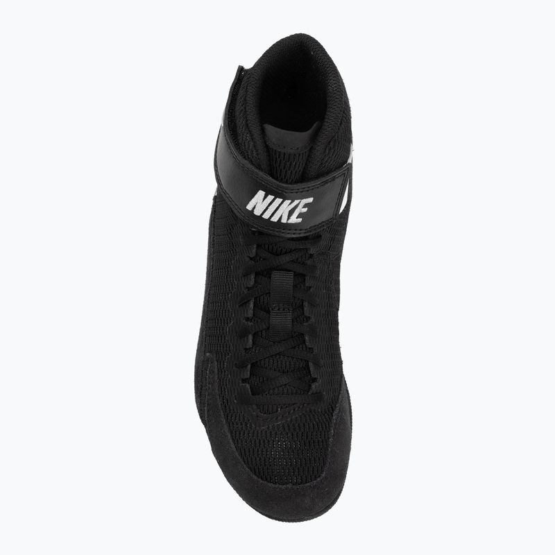 Încălțăminte de lupte pentru copii Nike Speedsweep VIII GS black/white/black/wolf grey 5