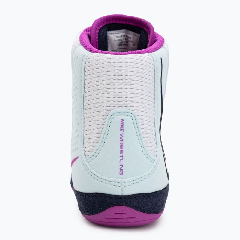 Încălțăminte de lupte Nike Inflict 4 white/hyper violet/glacier blue/obsidian 6
