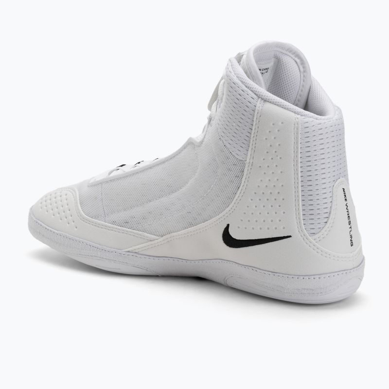 Încălțăminte de lupte Nike Inflict 4 white/black/white 3