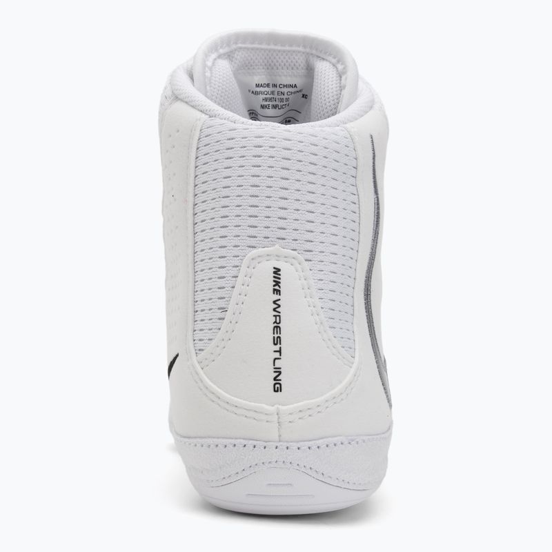 Încălțăminte de lupte Nike Inflict 4 white/black/white 6
