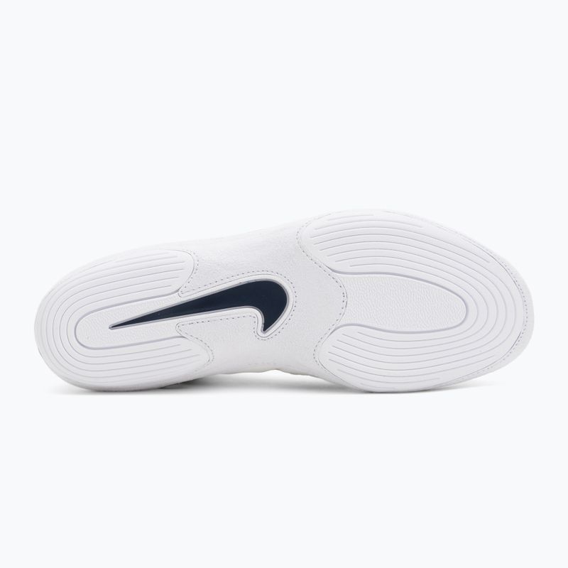 Încălțăminte de wrestling Nike Inflict 4 white/college navy 4