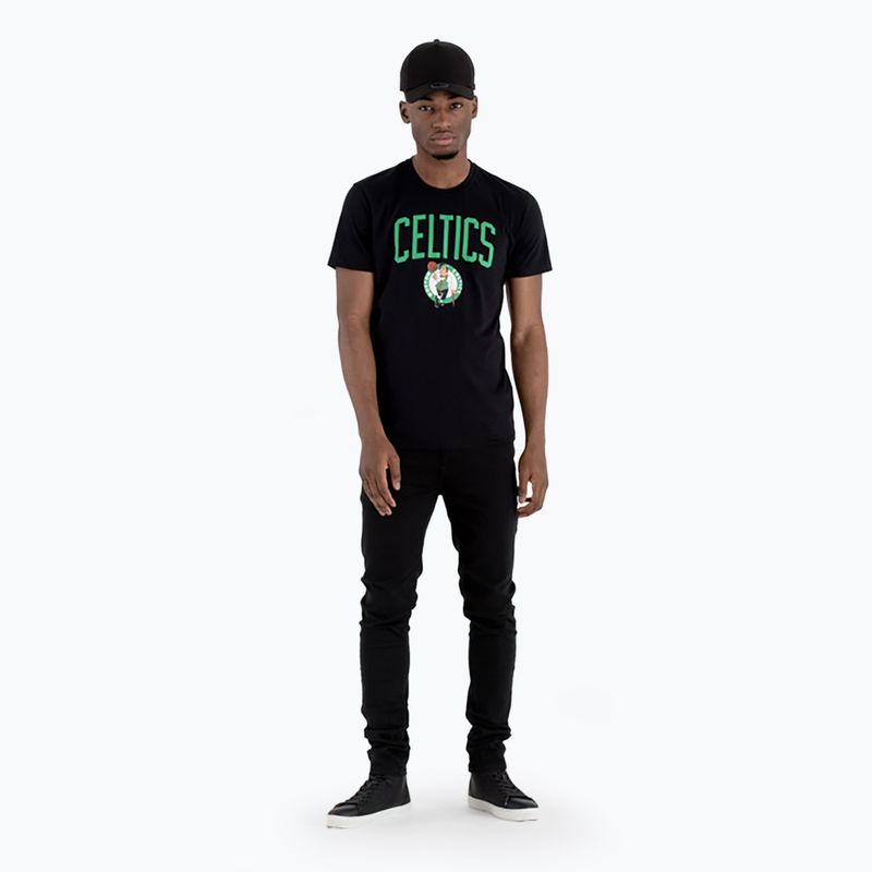 Tricou pentru bărbați  New Era Celtics black 2