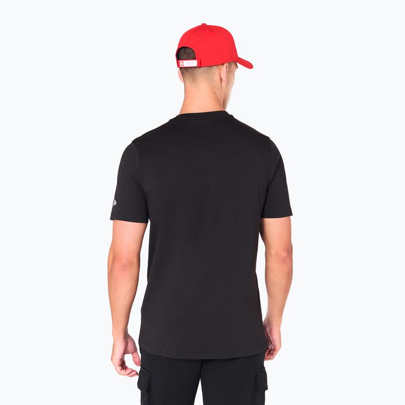 Tricou pentru bărbați New Era NOS NBA Regular Atlanta Hawks black 2