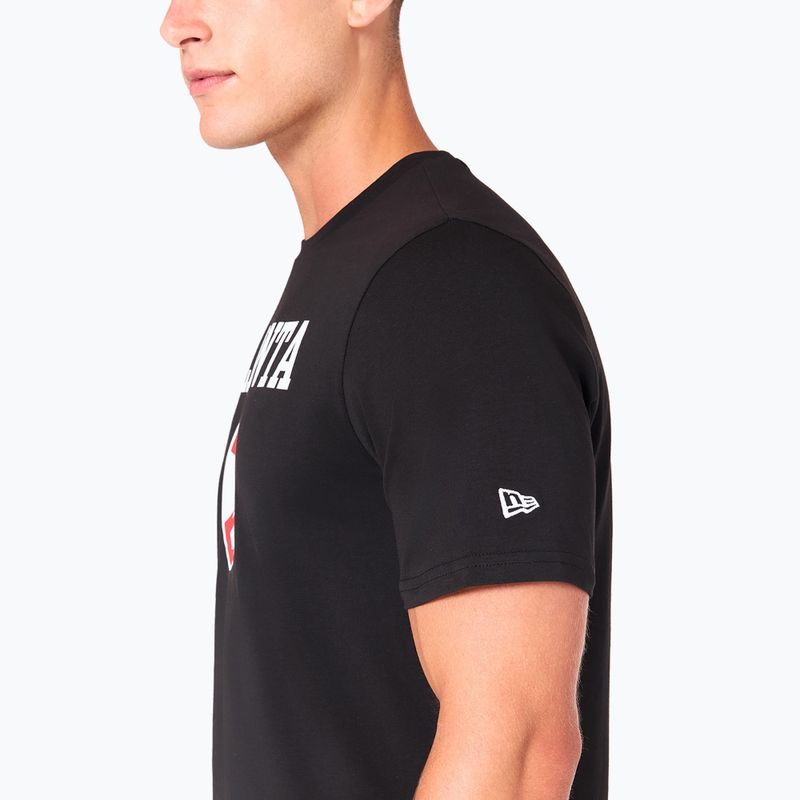 Tricou pentru bărbați New Era NOS NBA Regular Atlanta Hawks black 7