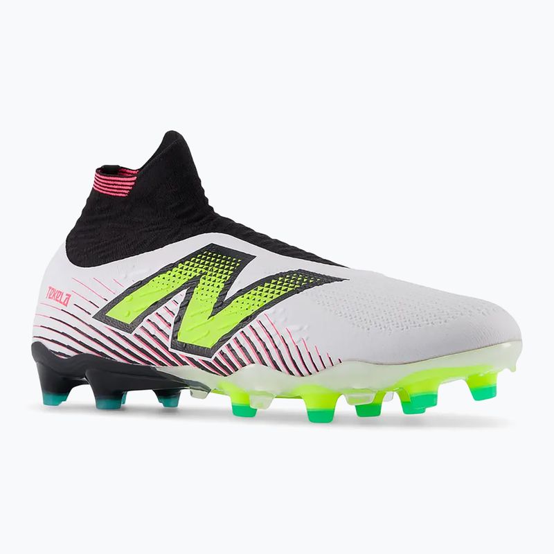 Încălțăminte de fotbal pentru bărbați  New Balance Tekela Pro V4+ FG white 8