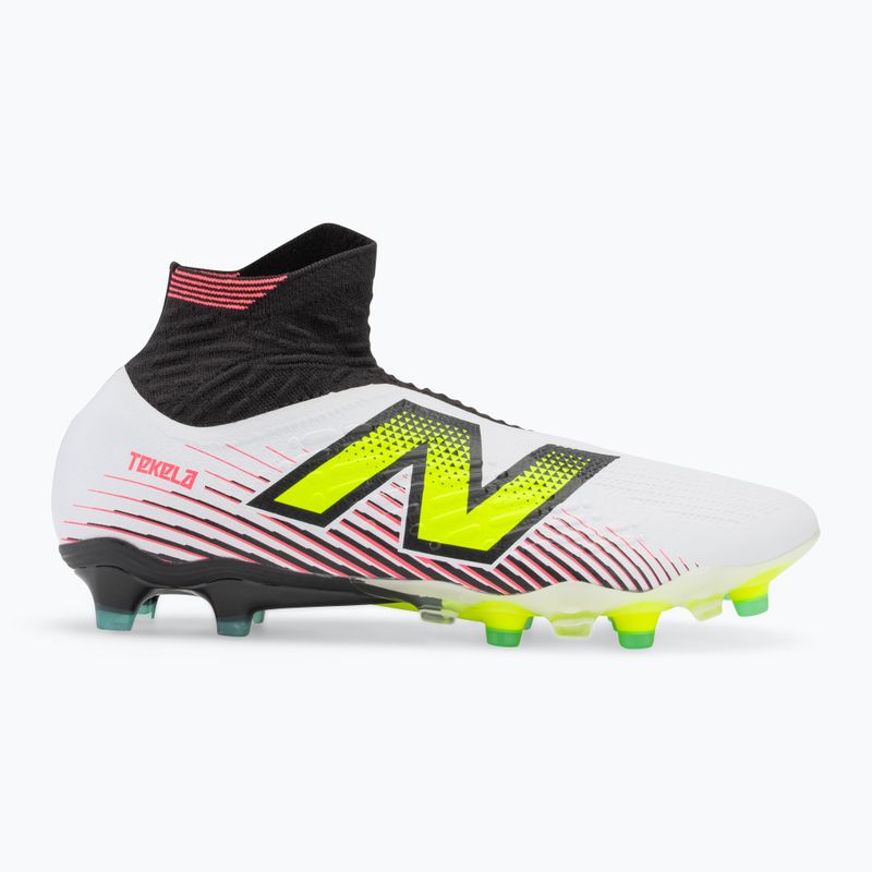 Încălțăminte de fotbal pentru bărbați  New Balance Tekela Pro V4+ FG white 2