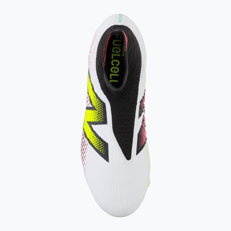 Încălțăminte de fotbal pentru bărbați  New Balance Tekela Pro V4+ FG white 5