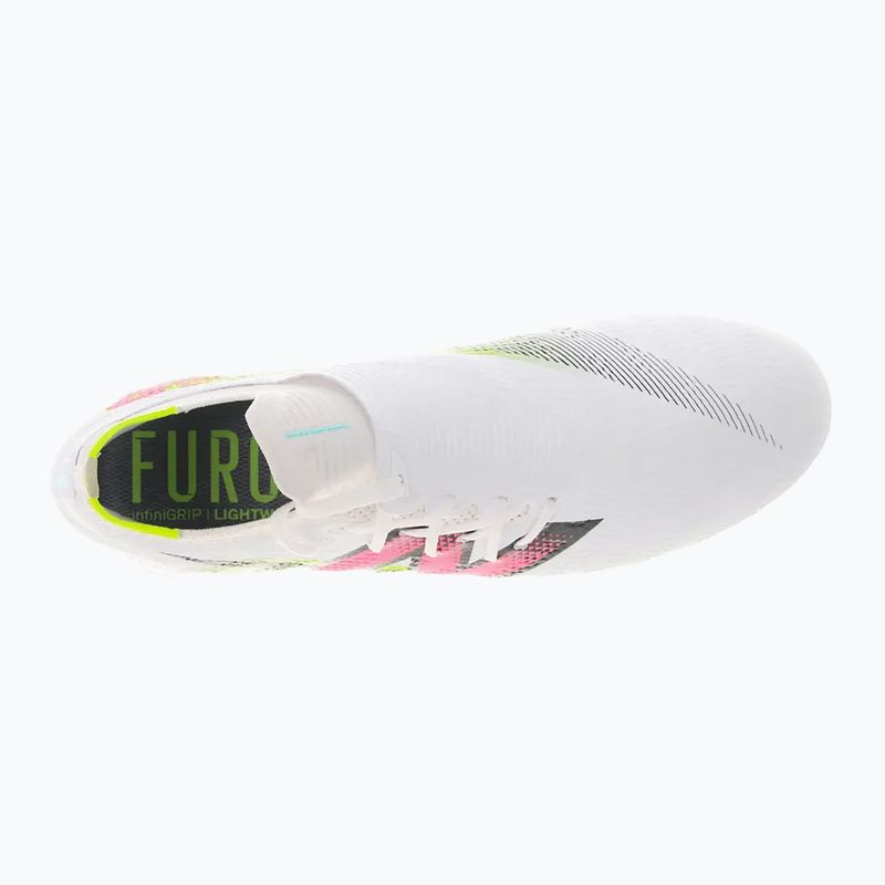 Încălțăminte de fotbal pentru bărbați  New Balance Furon Pro V7+ FG white 12