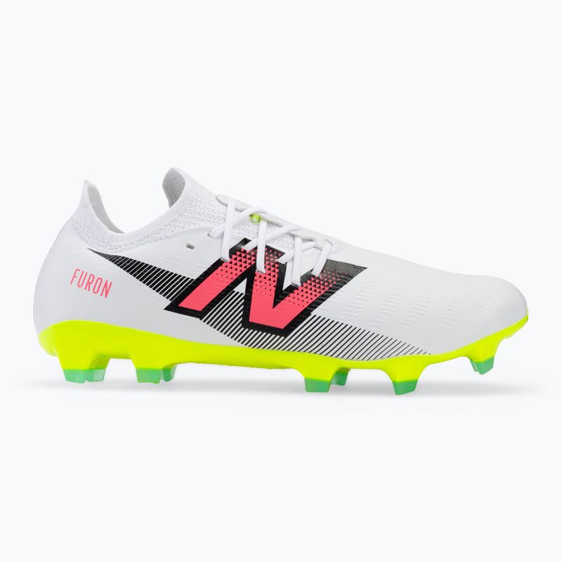 Încălțăminte de fotbal pentru bărbați  New Balance Furon Destroy V7+ FG white 2