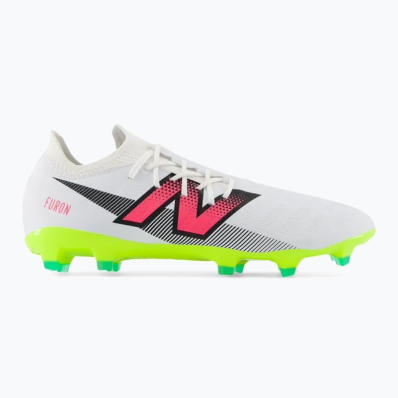 Încălțăminte de fotbal pentru bărbați  New Balance Furon Destroy V7+ FG white 9