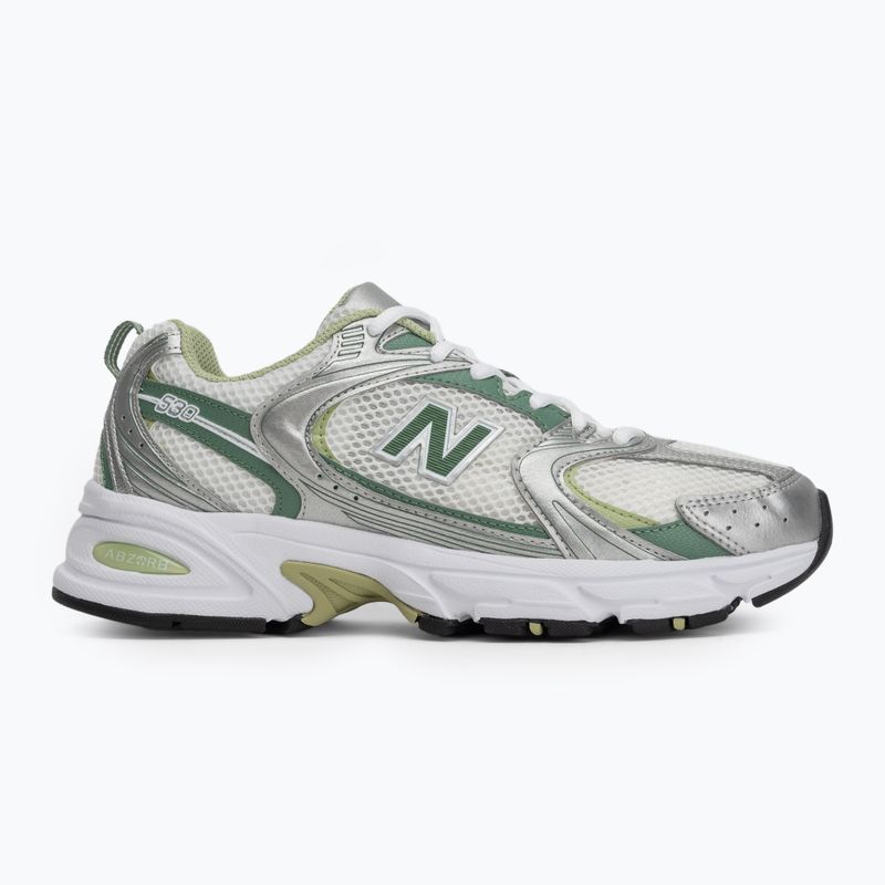 Încălțăminte New Balance 530's silver metallic/mallard green 2