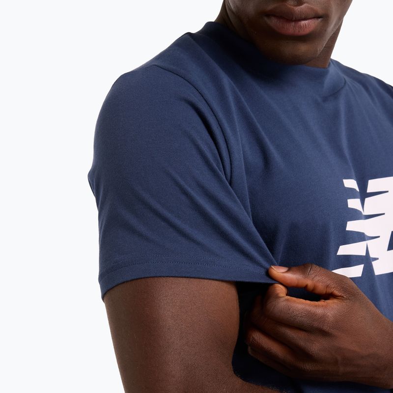 Tricou pentru bărbați  New Balance Graphic V Flying navy 5
