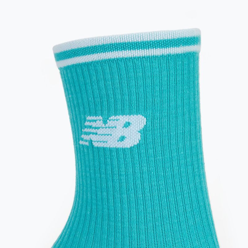 Șosete New Balance Running Stripe Midcalf 2 perechi blue/white    Noutate