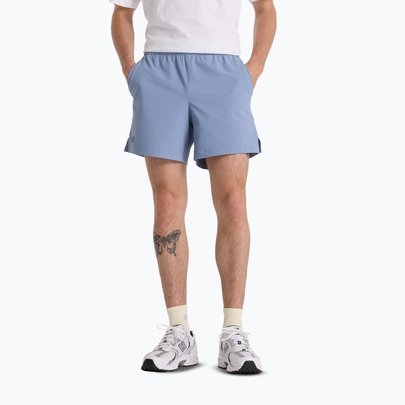 Pantaloni scurți de tenis New Balance Tournament Seersucker Short dusk show pentru bărbați