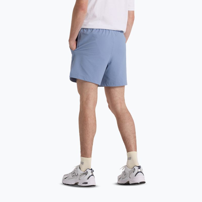 Pantaloni scurți de tenis New Balance Tournament Seersucker Short dusk show pentru bărbați 2