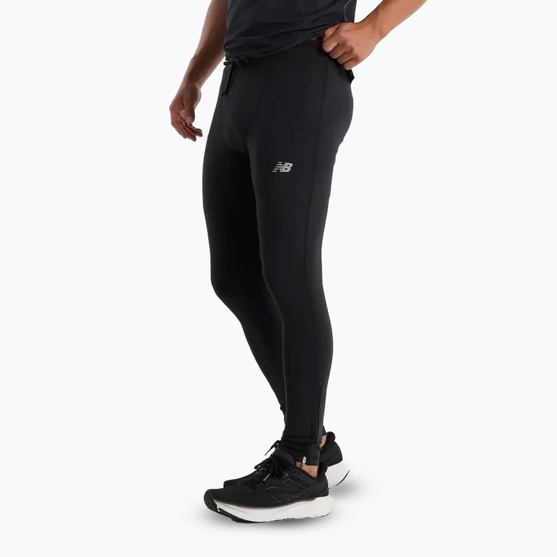 Colanți pentru bărbați New Balance Sleek Tight black 3