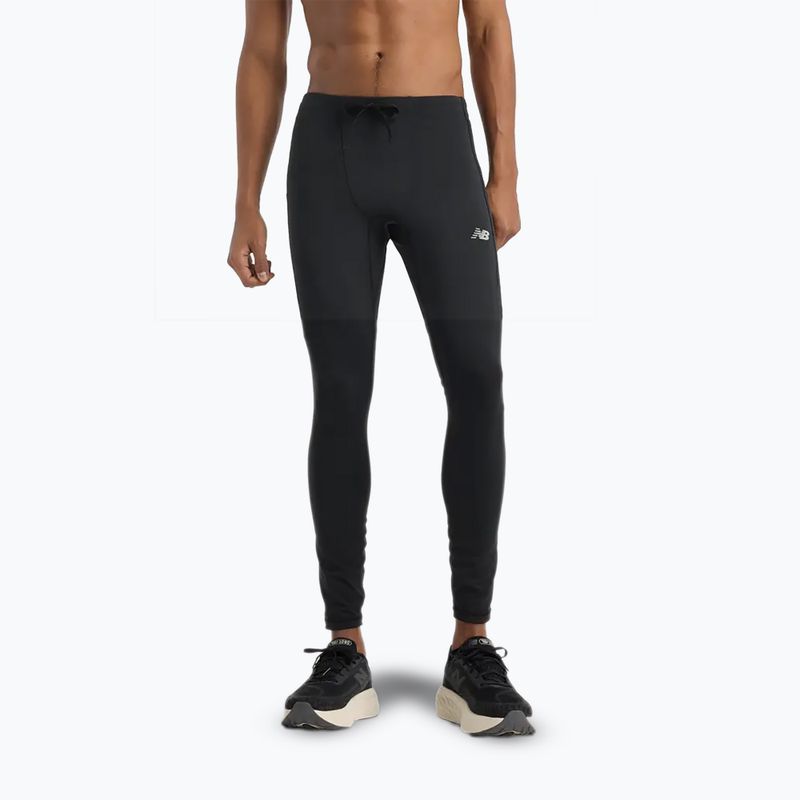 Bărbați New Balance Sleek Pocket jambiere de alergare negru