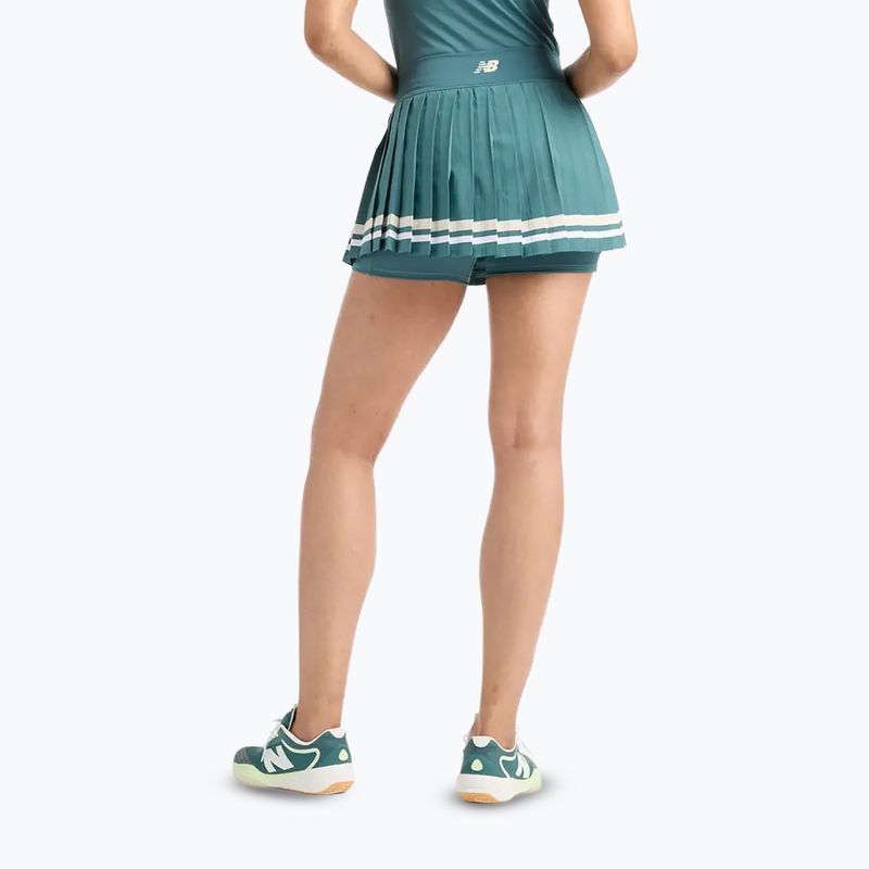 Fusta de tenis pentru femei New Balance Tournament Novelty W new spruce 3