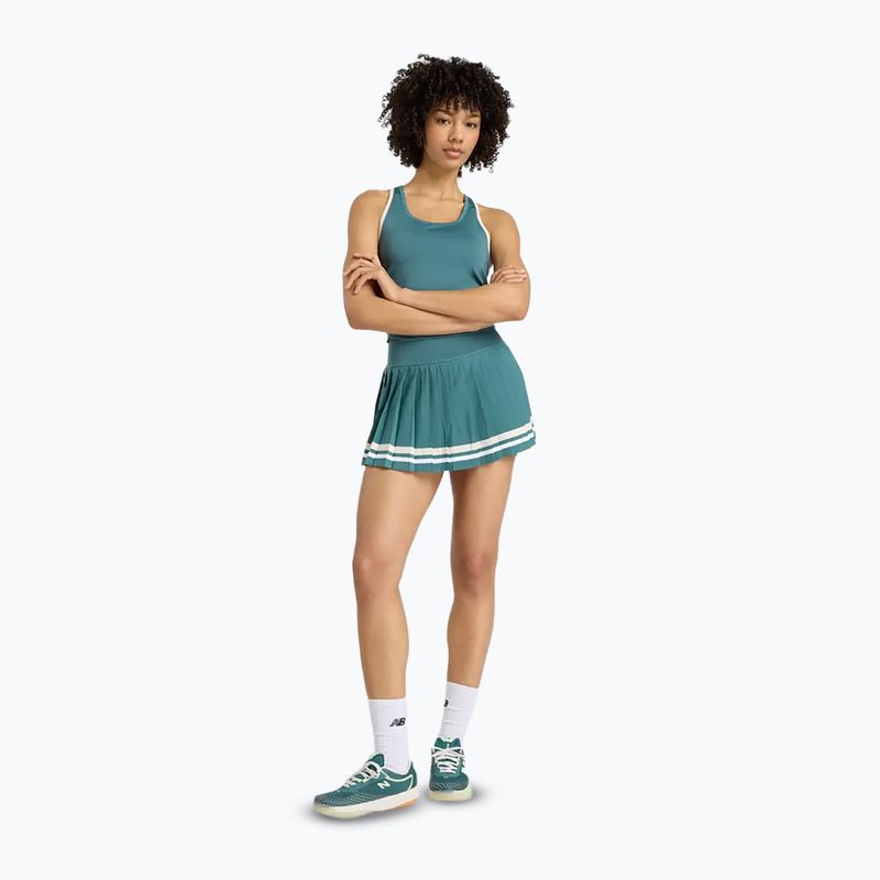 Tricou de tenis pentru femei New Balance Tournament Novelty Tank W new spruce 2