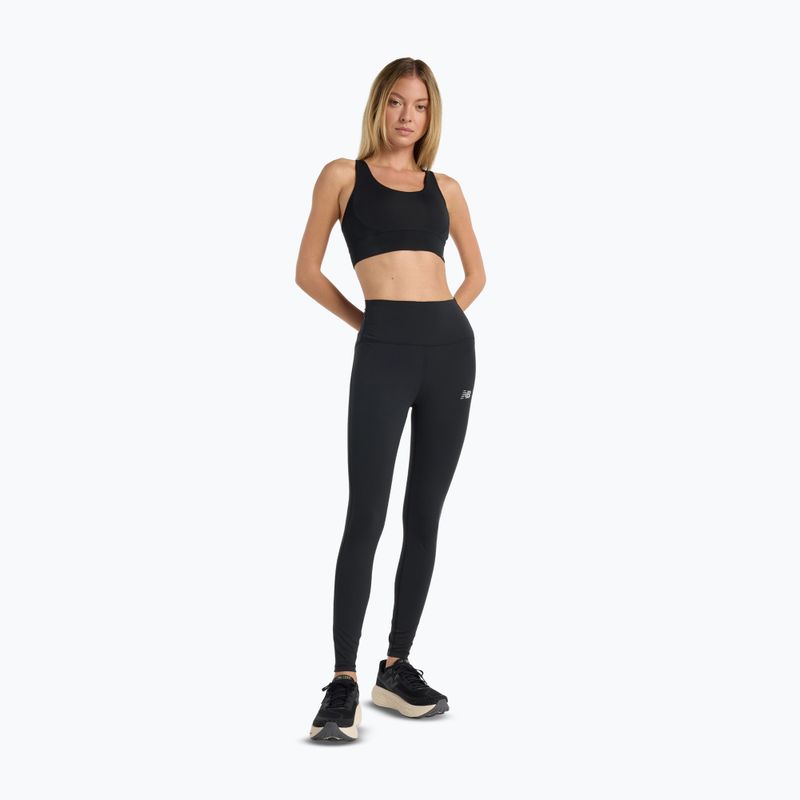 Jambiere de alergare pentru femei New Balance Harmony High Rise negru 2