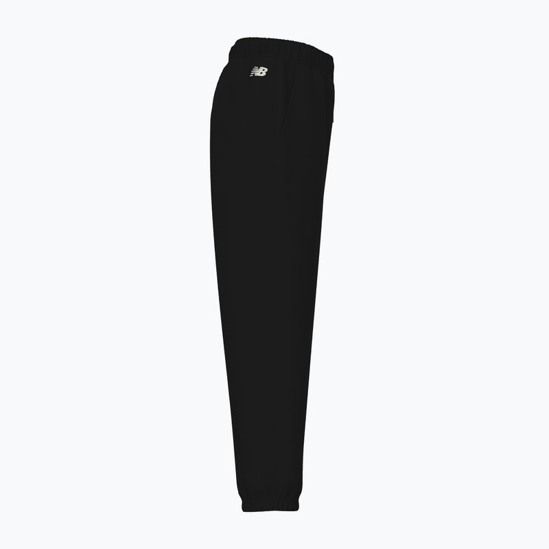Pantaloni New Balance Reimagined Fleece Jogger pentru femei, negri 2