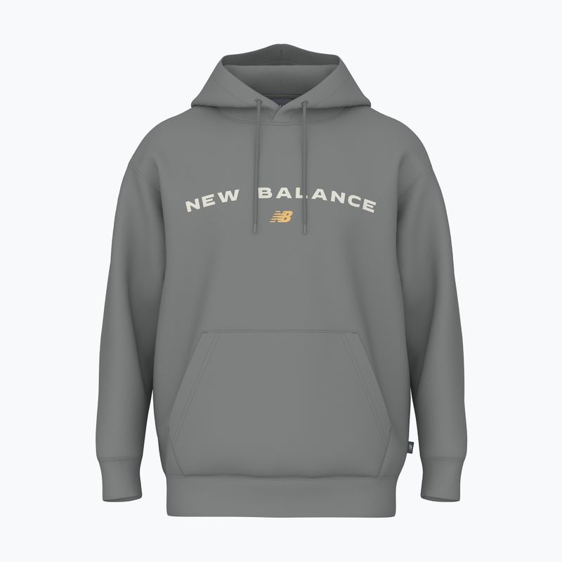 Bărbați New Balance Reimagine Fleece Hraphic Hoody slategrey hanorac