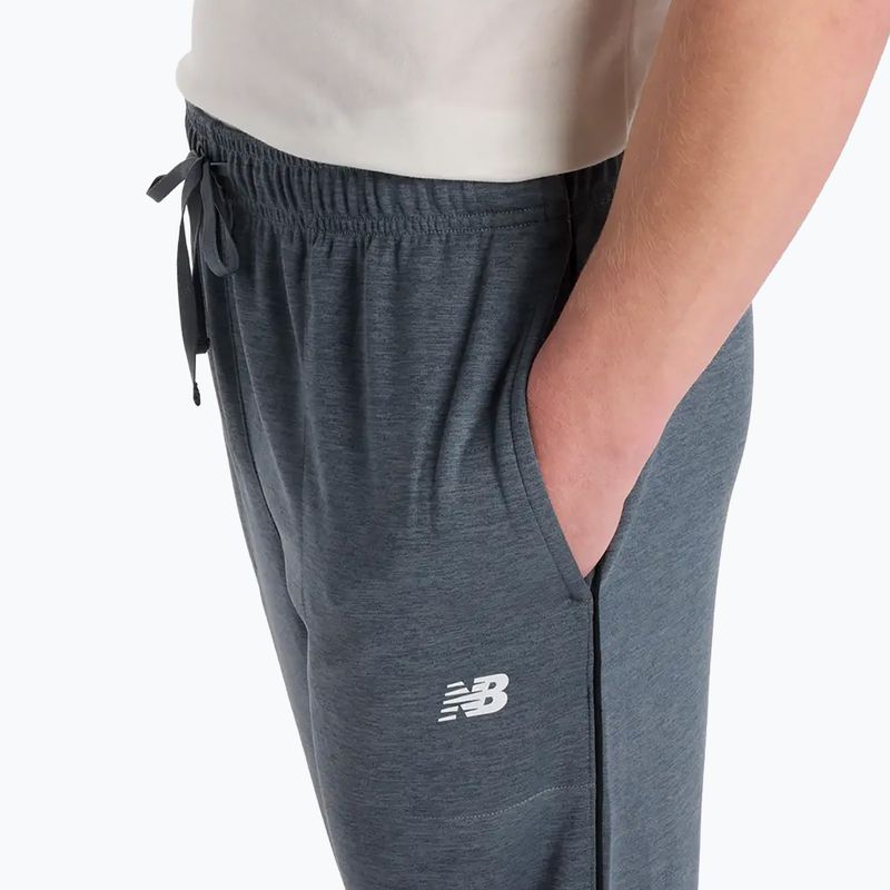 Pantaloni de alergare pentru bărbați New Balance Sport Knit graphite 5