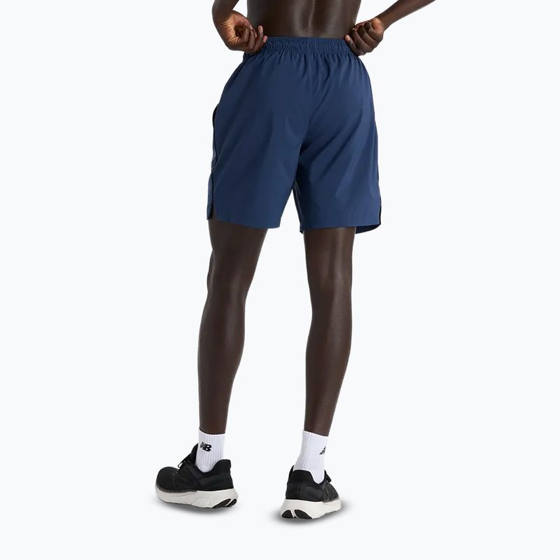 Pantaloni scurți de alergare pentru bărbați New Balance Sport 7" blue 2