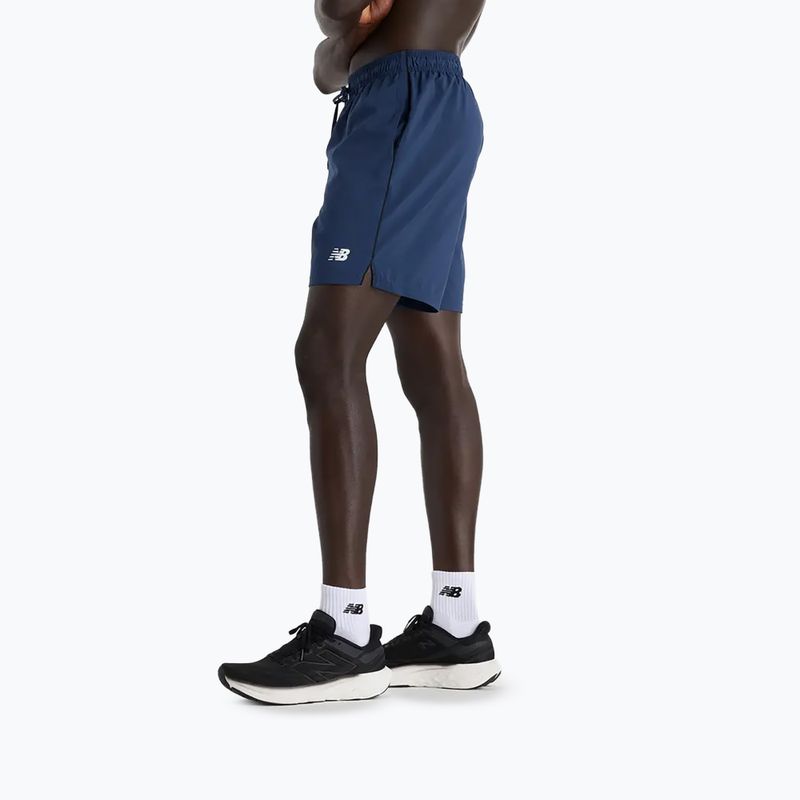 Pantaloni scurți de alergare pentru bărbați New Balance Sport 7" blue 3