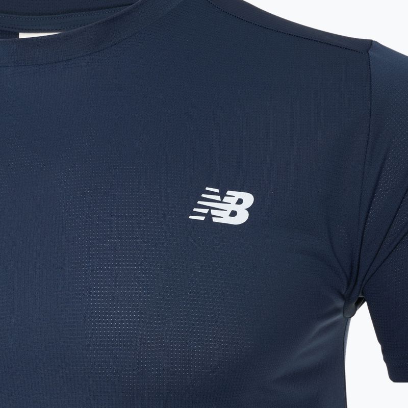Koszulka de alergare pentru bărbați New Balance Sport SS nbnavy 3