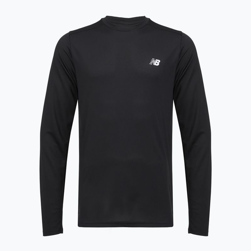 Bluză cu mânecă lungă pentru bărbați New Balance Sport black/white 6