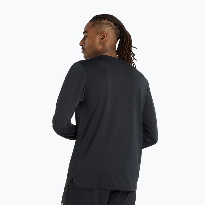 Bluză cu mânecă lungă pentru bărbați New Balance Sport black/white 2