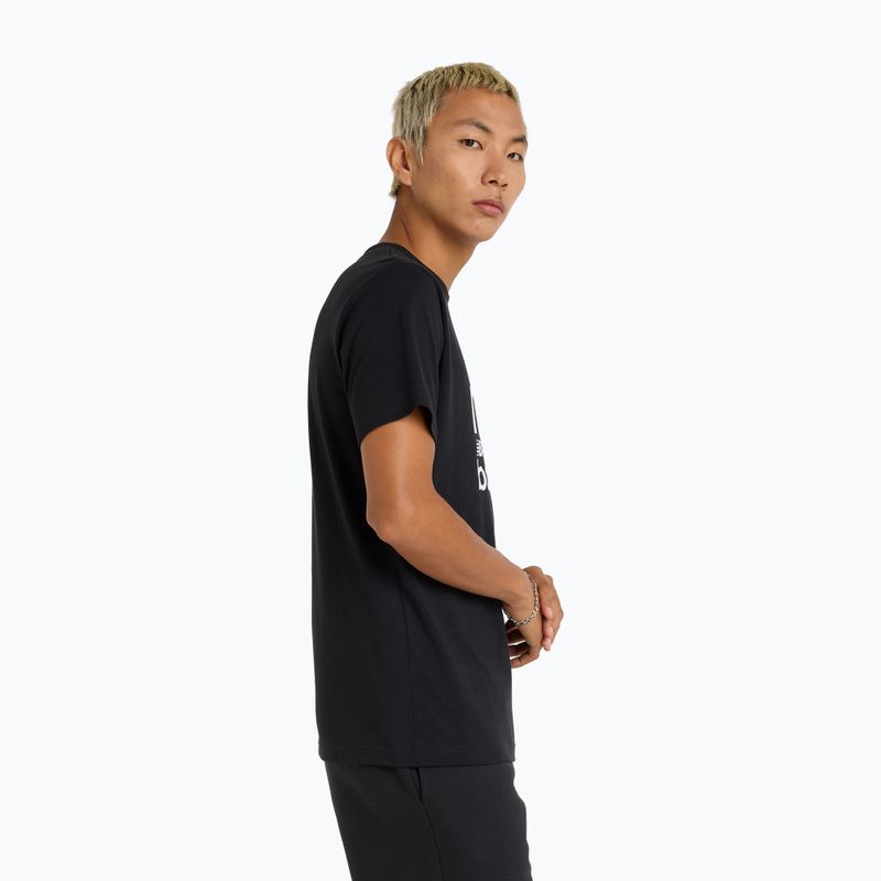 Tricou negru New Balance Sport Graphic pentru bărbați 3