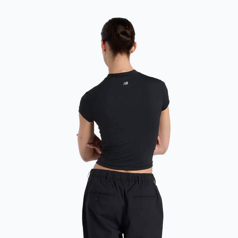 Femei New Balance Define Fitted tricou negru 3
