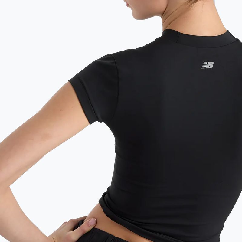 Femei New Balance Define Fitted tricou negru 6