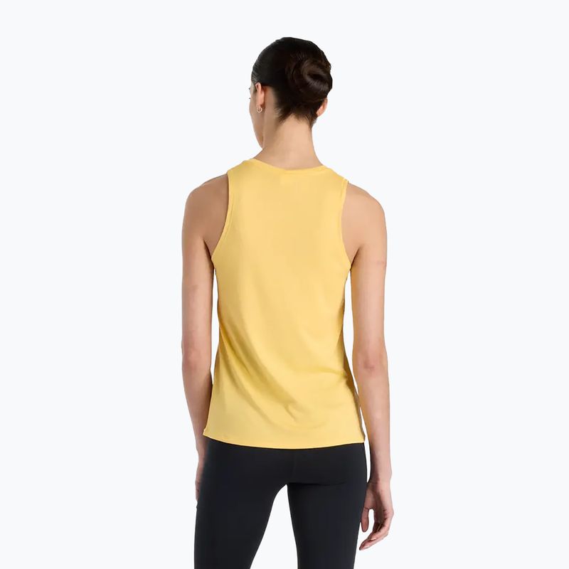 Femei New Balance Jacquard Slim Tank de alergare top clementine 3
