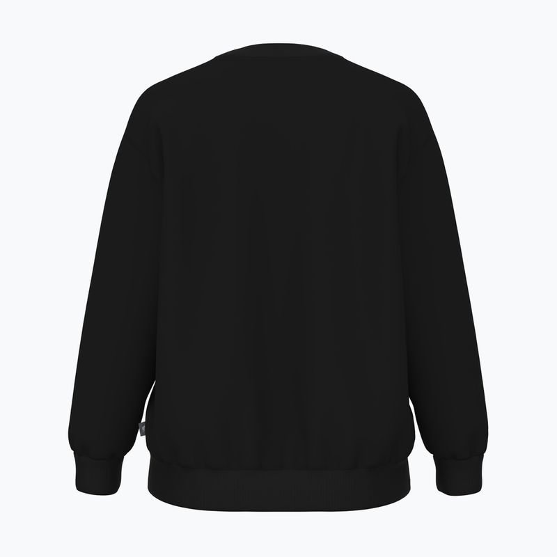 Tricou New Balance Sport Fleece Logo Crew pentru femei negru 2