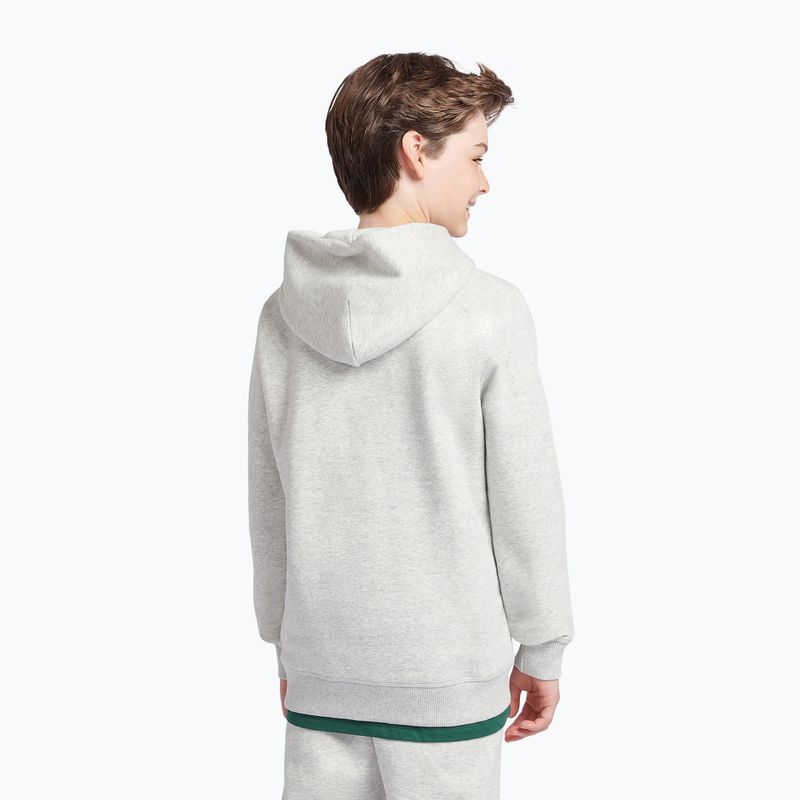 Bluză pentru copii New Balance Brush Back Small Logo Hoodie ash heather 3