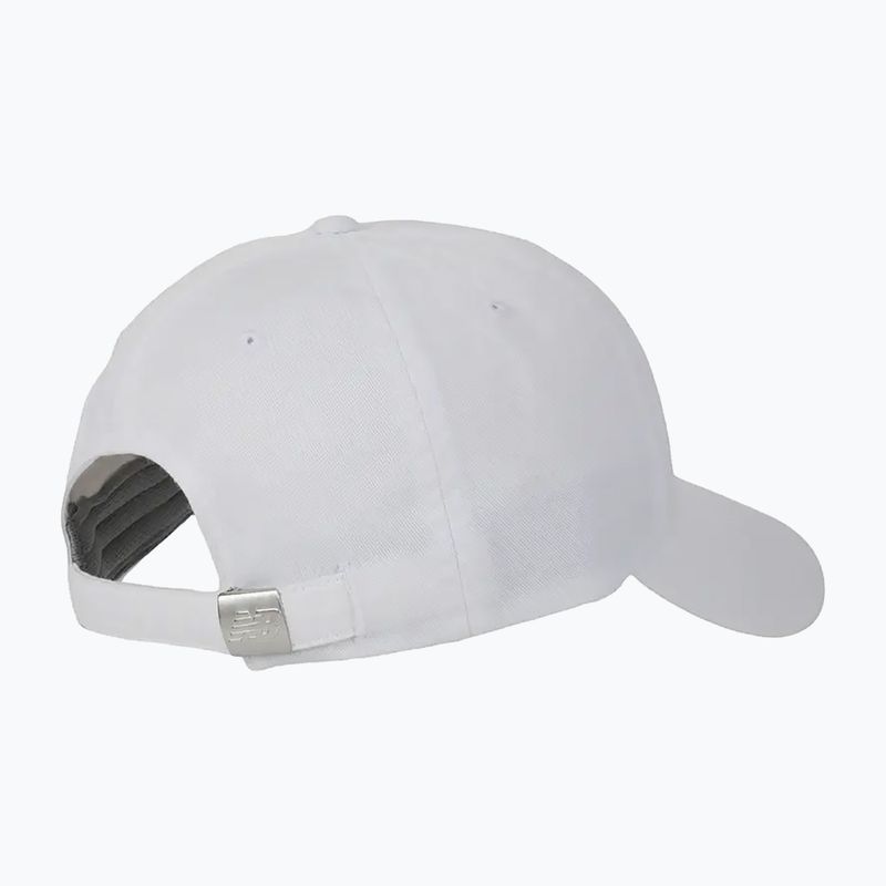 New Balance 6 Panel Classic V 2.0 baseball cap alb 2