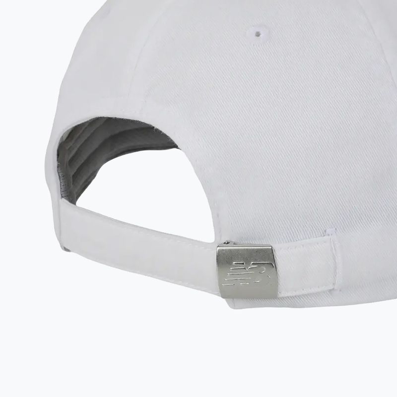 New Balance 6 Panel Classic V 2.0 baseball cap alb 3