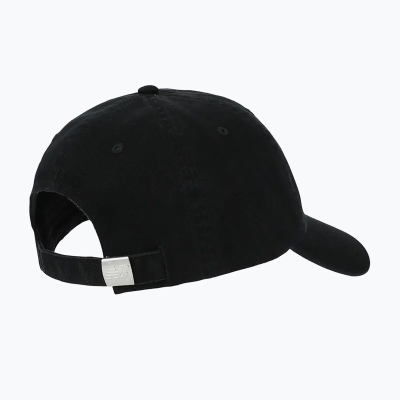 New Balance 6 Panel Patch Logo capac negru 2