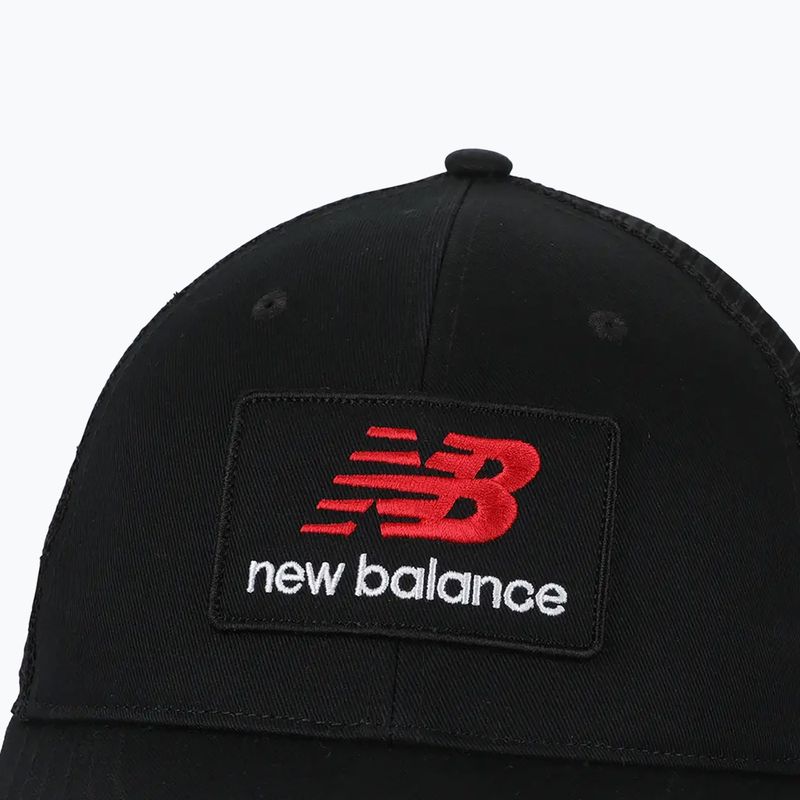 New Balanc Sacked Patch Logo Trucker cap negru 3