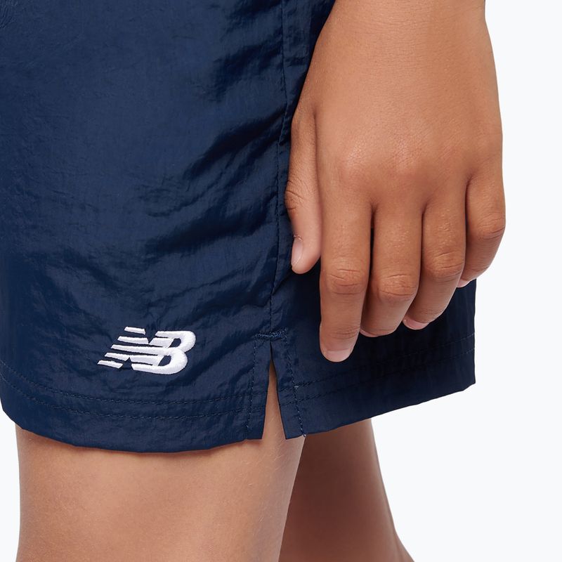 Pantaloni scurți pentru copii New Balance Small Logo Nylon nb navy 5
