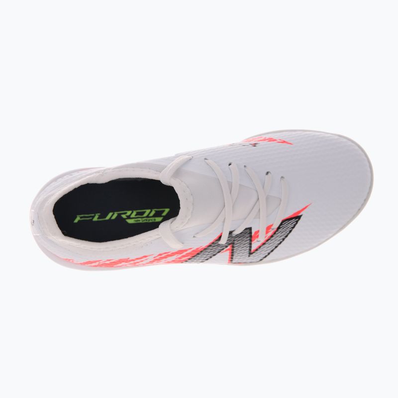 Încălțăminte de fotbal pentru copii  New Balance Furon Team V8 Jr TF white 11
